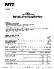 NTE739 datasheet pdf NTE Electronics