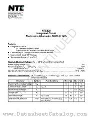 NTE829 datasheet pdf NTE Electronics