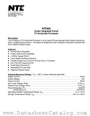 NTE836 datasheet pdf NTE Electronics