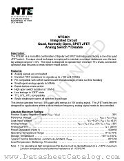 NTE861 datasheet pdf NTE Electronics