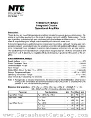 NTE909D datasheet pdf NTE Electronics