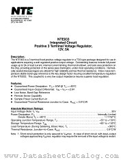 NTE933 datasheet pdf NTE Electronics