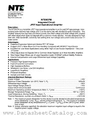NTE937M datasheet pdf NTE Electronics