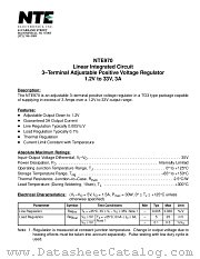 NTE970 datasheet pdf NTE Electronics