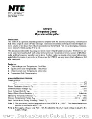 NTE976 datasheet pdf NTE Electronics