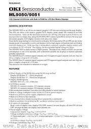 ML9051 datasheet pdf OKI electronic components