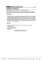 MSM27C1655CZ datasheet pdf OKI electronic components