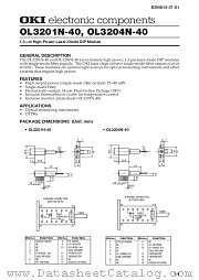 OL3201N-40 datasheet pdf OKI electronic components