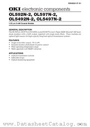OL592N-2 datasheet pdf OKI electronic components