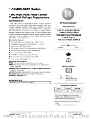 1.5SMC6.8AT3-D datasheet pdf ON Semiconductor