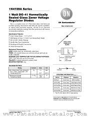 1N4728A-D datasheet pdf ON Semiconductor