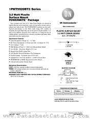 1PMT5920BT3-D datasheet pdf ON Semiconductor