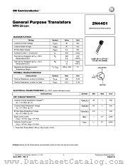 2N4401-D datasheet pdf ON Semiconductor