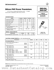 2N5194-D datasheet pdf ON Semiconductor