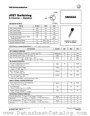 2N5555-D datasheet pdf ON Semiconductor