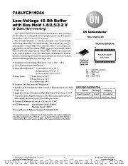 74ALVCH16244-D datasheet pdf ON Semiconductor