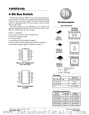 74FST3125-D datasheet pdf ON Semiconductor