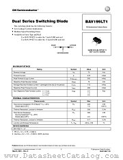 BAV199LT1-D datasheet pdf ON Semiconductor