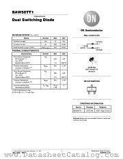 BAW56TT1-D datasheet pdf ON Semiconductor