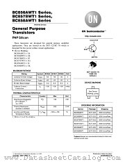 BC856AWT1-D datasheet pdf ON Semiconductor