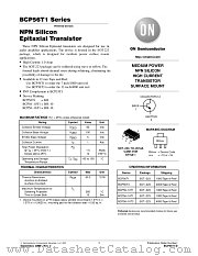 BCP56T1-D datasheet pdf ON Semiconductor