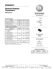 BCW32LT1-D datasheet pdf ON Semiconductor