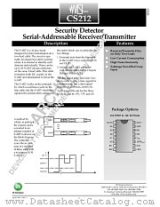 CS212-D datasheet pdf ON Semiconductor