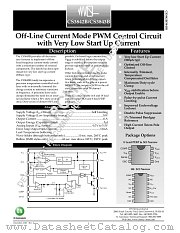 CS3842B-D datasheet pdf ON Semiconductor