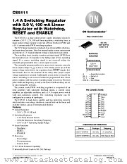 CS5111-D datasheet pdf ON Semiconductor