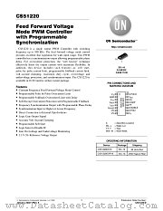 CS51220-D datasheet pdf ON Semiconductor