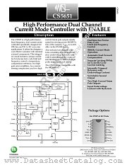 CS5651-D datasheet pdf ON Semiconductor