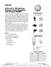 CS8122-D datasheet pdf ON Semiconductor
