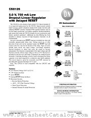 CS8126-D datasheet pdf ON Semiconductor