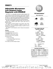 CS8271-D datasheet pdf ON Semiconductor