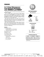 CS8363-D datasheet pdf ON Semiconductor