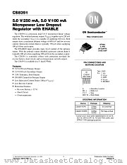 CS8391-D datasheet pdf ON Semiconductor