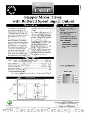 CS8442-D datasheet pdf ON Semiconductor