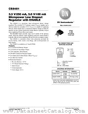 CS8481-D datasheet pdf ON Semiconductor