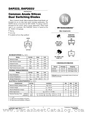 DAP222-D datasheet pdf ON Semiconductor