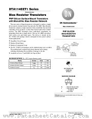 DTA114EET1-D datasheet pdf ON Semiconductor