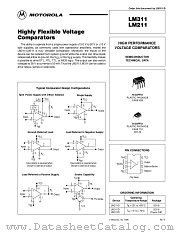 LM311-D datasheet pdf ON Semiconductor