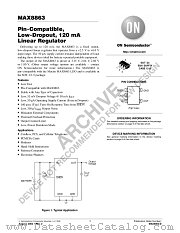 MAX8863-D datasheet pdf ON Semiconductor