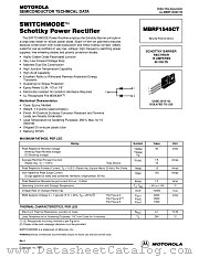 MBRF1545CT-D datasheet pdf ON Semiconductor