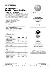 MBRP20035L-D datasheet pdf ON Semiconductor