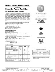 MBRS1100T3-D datasheet pdf ON Semiconductor