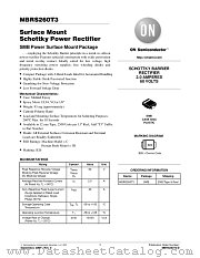 MBRS260T3-D datasheet pdf ON Semiconductor