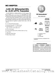 MC100EPT25-D datasheet pdf ON Semiconductor