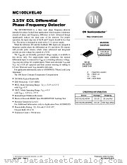 MC100LVEL40-D datasheet pdf ON Semiconductor