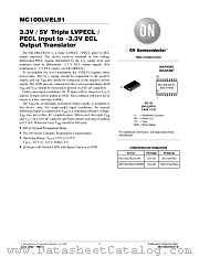 MC100LVEL91-D datasheet pdf ON Semiconductor