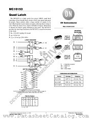 MC10153-D datasheet pdf ON Semiconductor